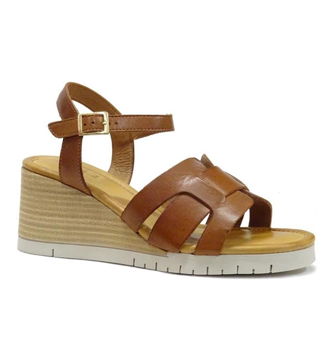 AQA Shoes A8585 soft brandy