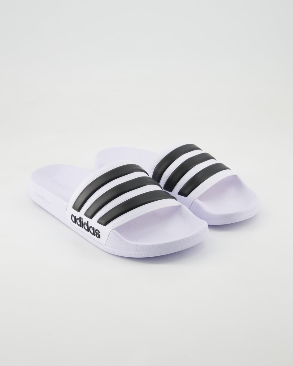 Adidas Adilette Shower Pantoletten in Weiß