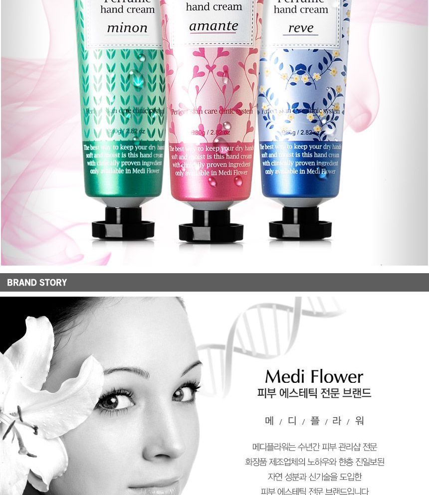 MediFlower - Parfum Handcrème - 3 Soorten