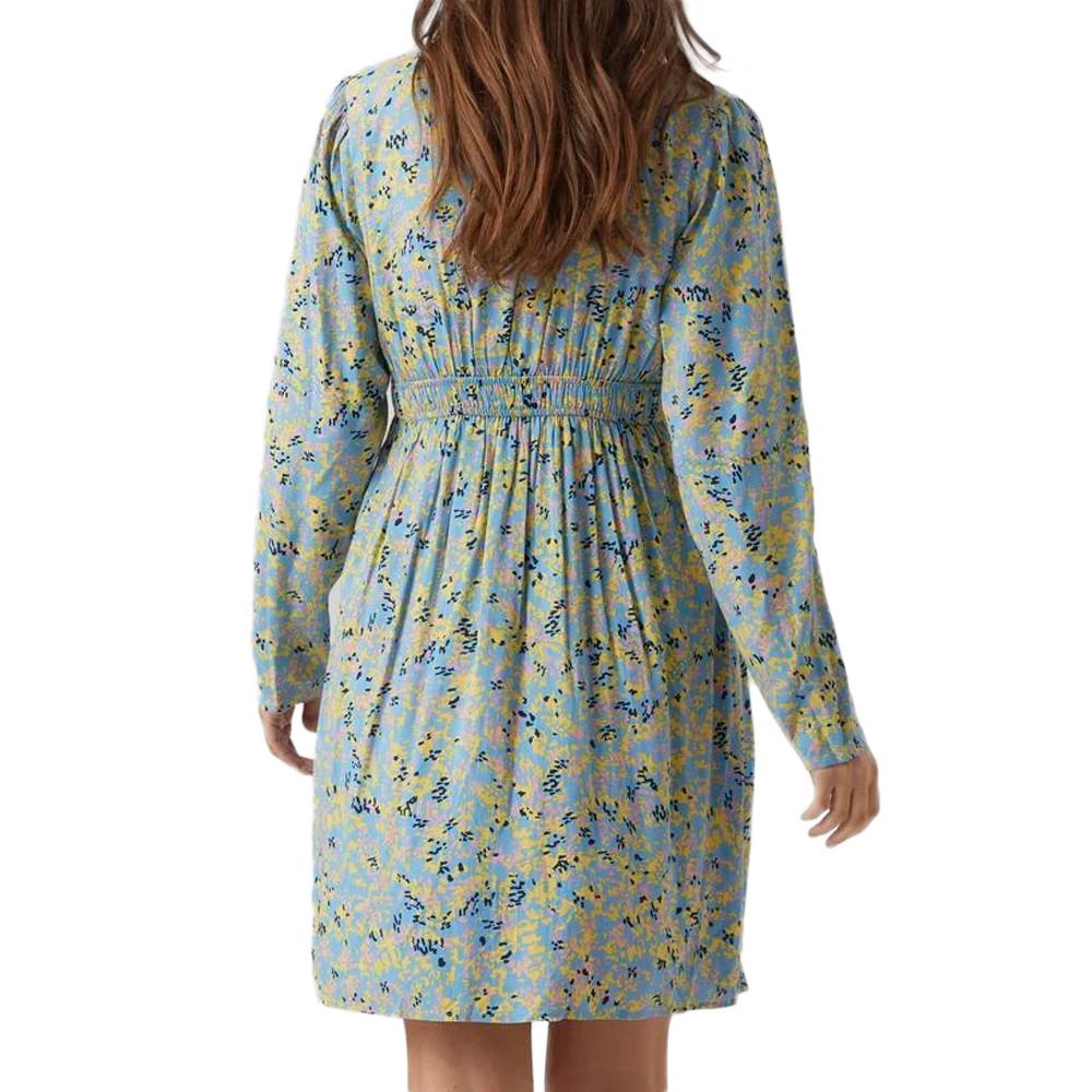 Mamalicious Robe D'allaitement Bleu/Jaune Femme Mamalicious Tess