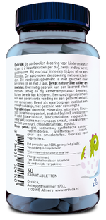 Orthica Dino Multivitaminen Kauwtabletten 60KTB