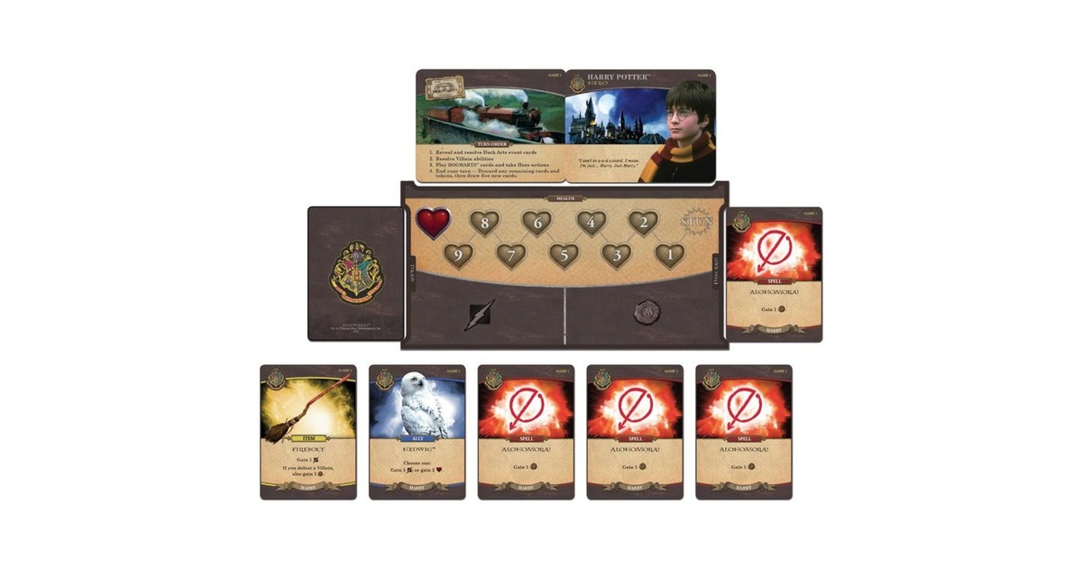 European Player NetworkHarry Potter: Hogwarts Battle Kaartspel  (Engels, 2 - 4 spelers, 30 - 90 minuten, Vanaf 11 jaar)