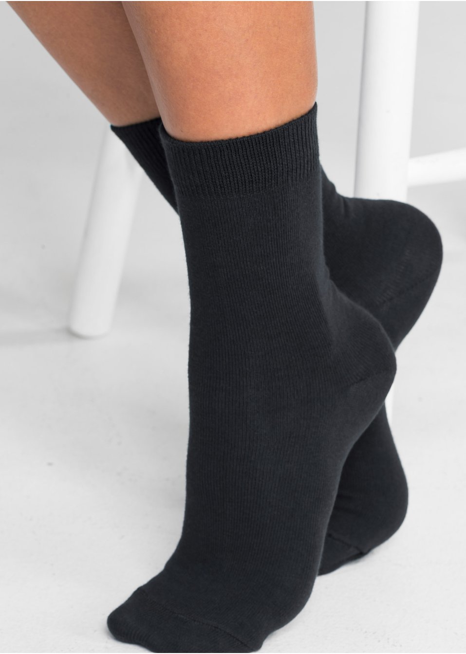 Lot de 10 paires de chaussettes basiques avec coton