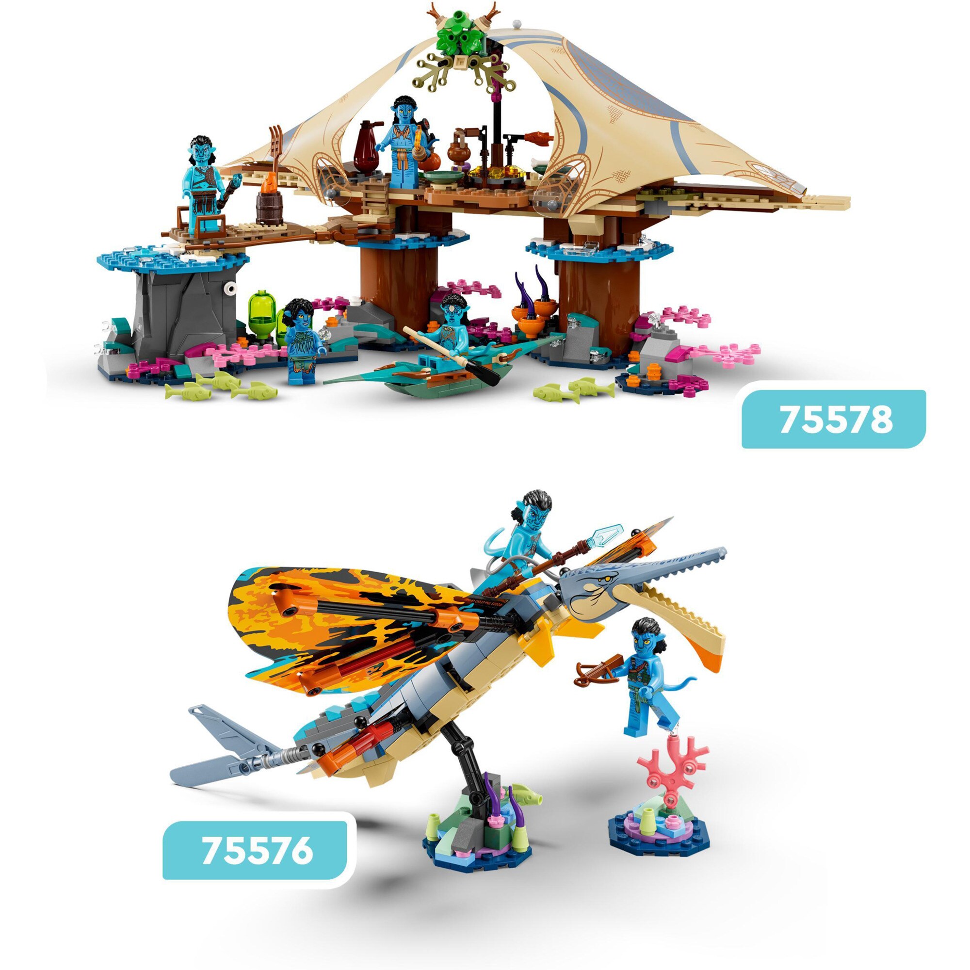 LEGO Konstruktionsspielzeug Avatar Skimwing Abenteuer