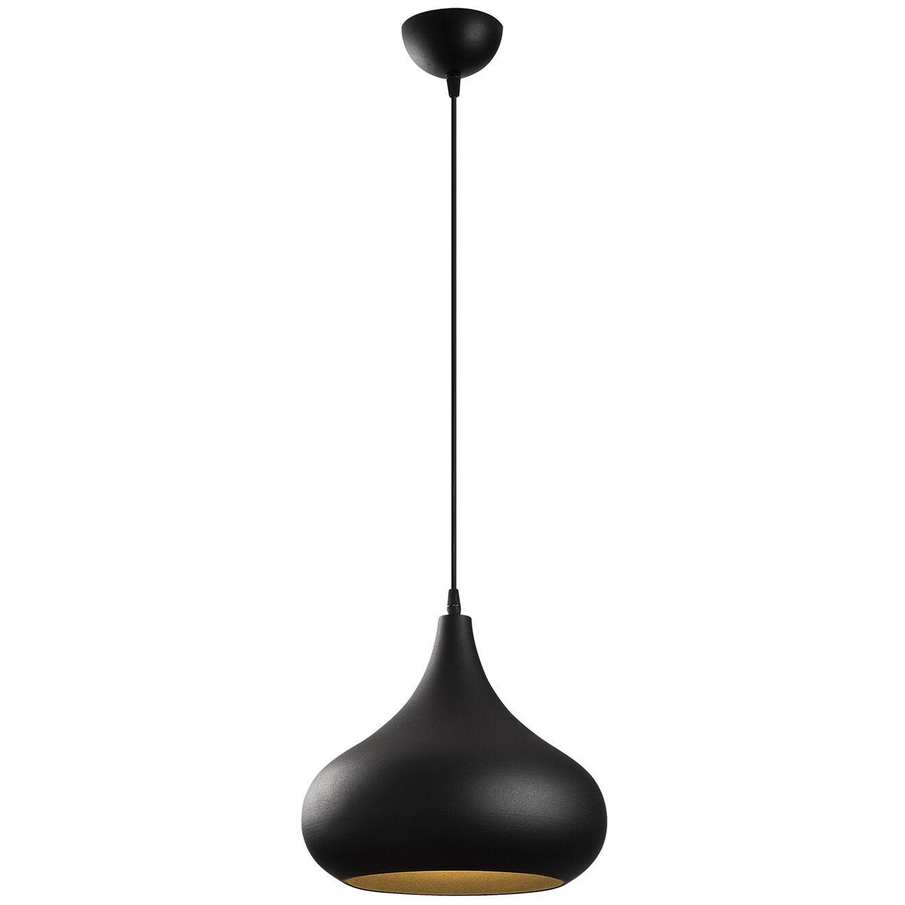 Opviq Suspension Saglam noir/doré - 30x126 cm