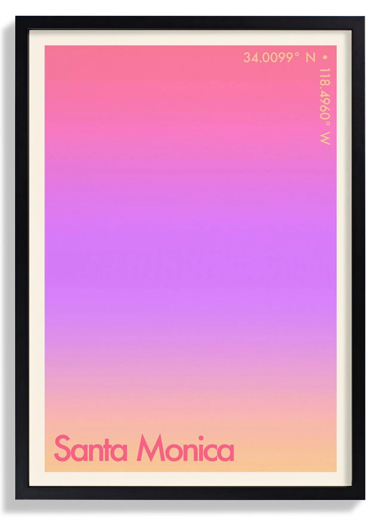 Santa Monica Sonnenuntergang Stadt