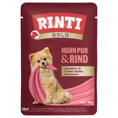 Rinti Gold Huhn & Rind 10x100g