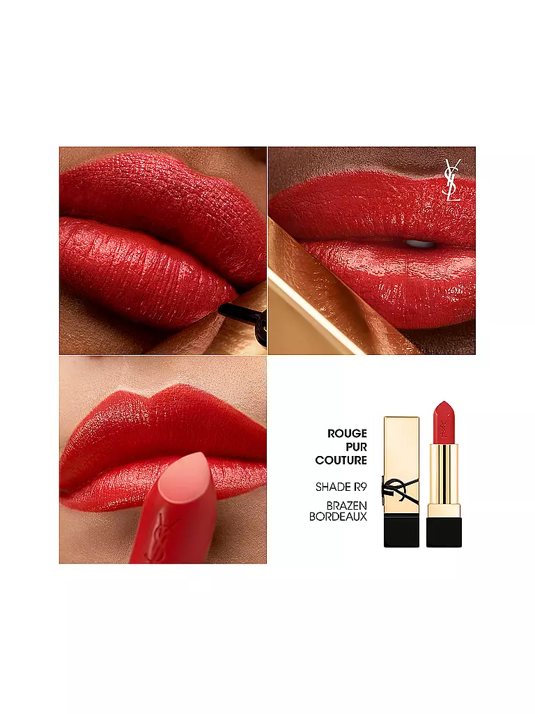 YVES SAINT LAURENT Lippenstift - Rouge Pur Couture (R9) dunkelrot