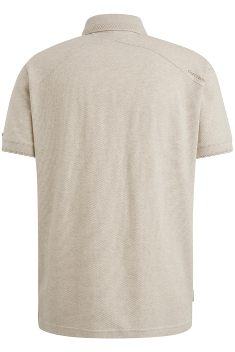 Cast Iron beige heren polo