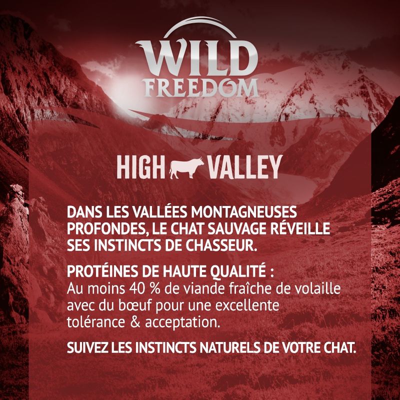 Wild Freedom Adult High valley, bœuf