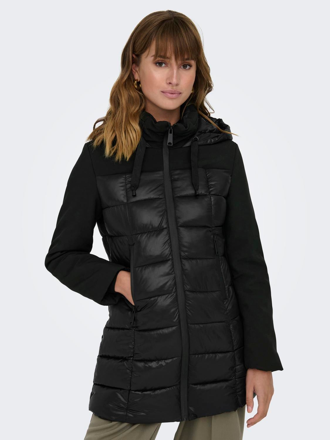 ONLSOPHIE Steppmantel Black