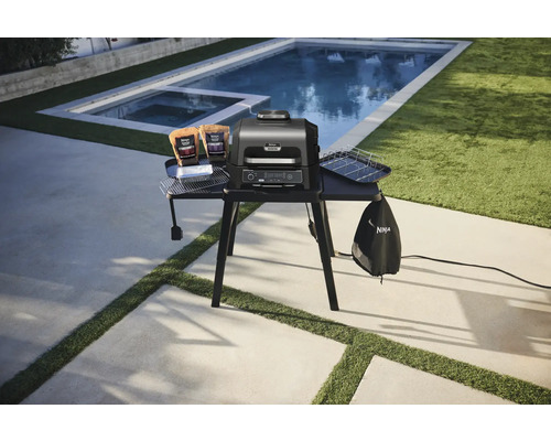Ninja Woodfire Pro XL Outdoor Grill & Smoker, 4 kookfuncties, 1,7 kW