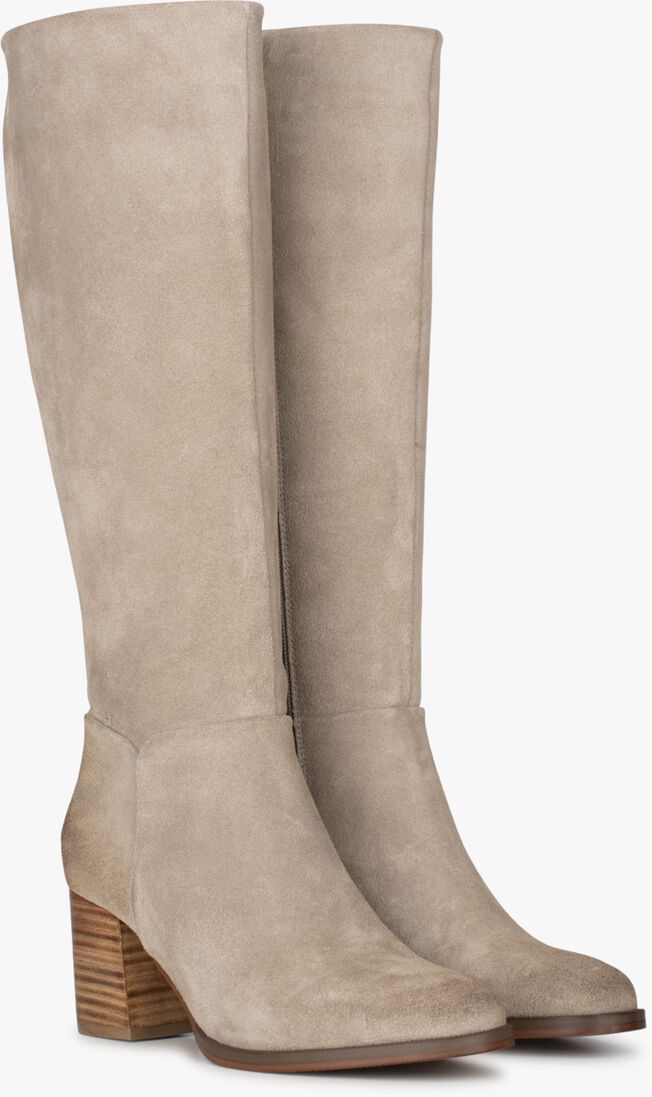 PS POELMAN beige ps poelman hoge laarzen fleur