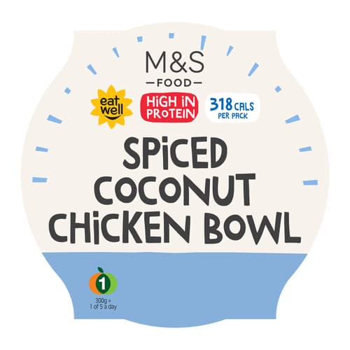 Marks & Spencer Spiced Coconut Chicken Bowl