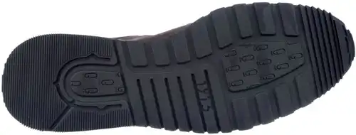 2138 E Bruin blauw combi - maat 12 veterschoen bruin combi - maat 12 Calandschoen