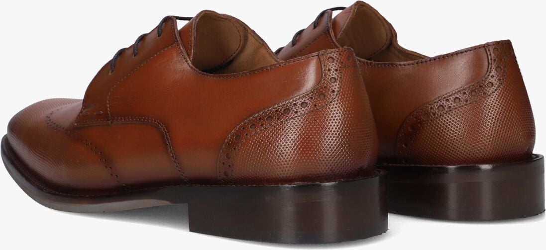 cognac stefano lauran nette schoenen msh0010098