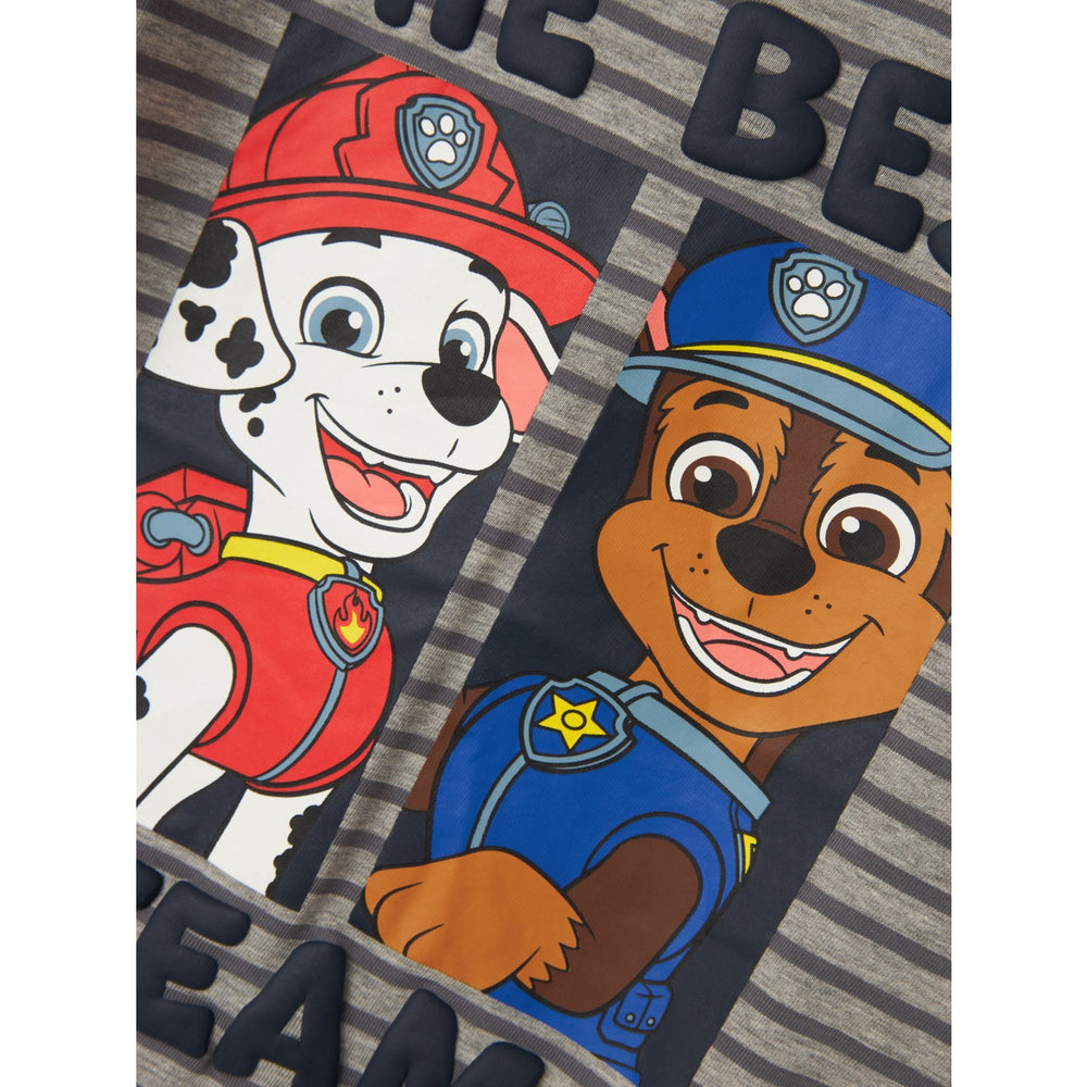 Køb Name It Grey Melange Jasper Paw Patrol Regular Bluse