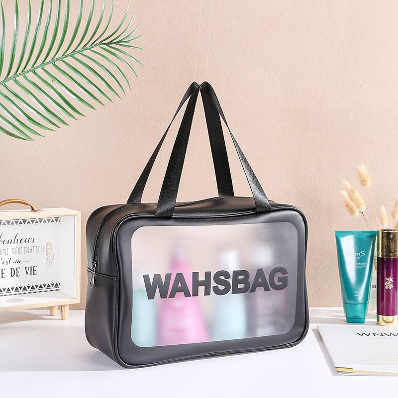 Evorest Bags - Transparante reistoilettas met belettering