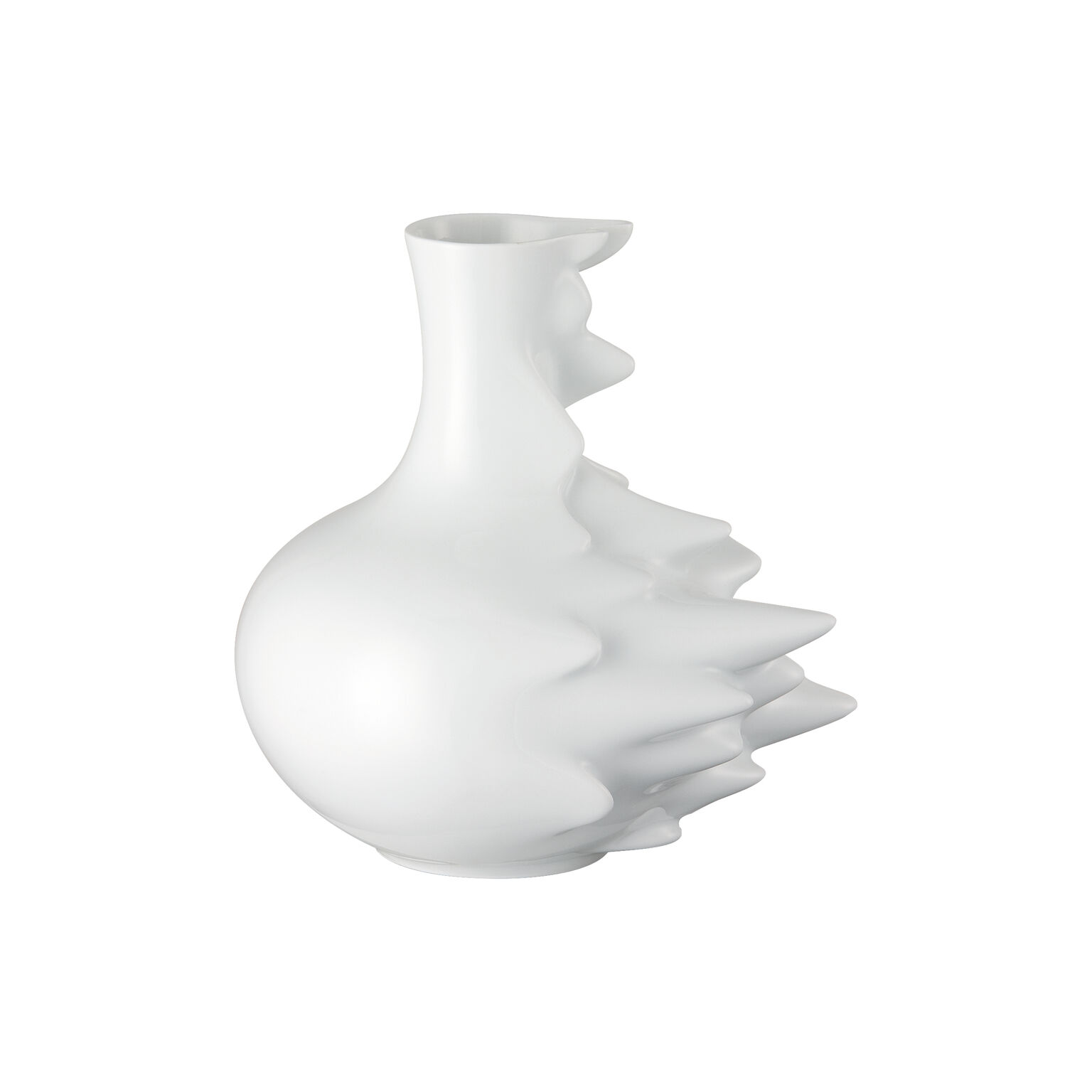 Fast Weiss Vase 22 cm
