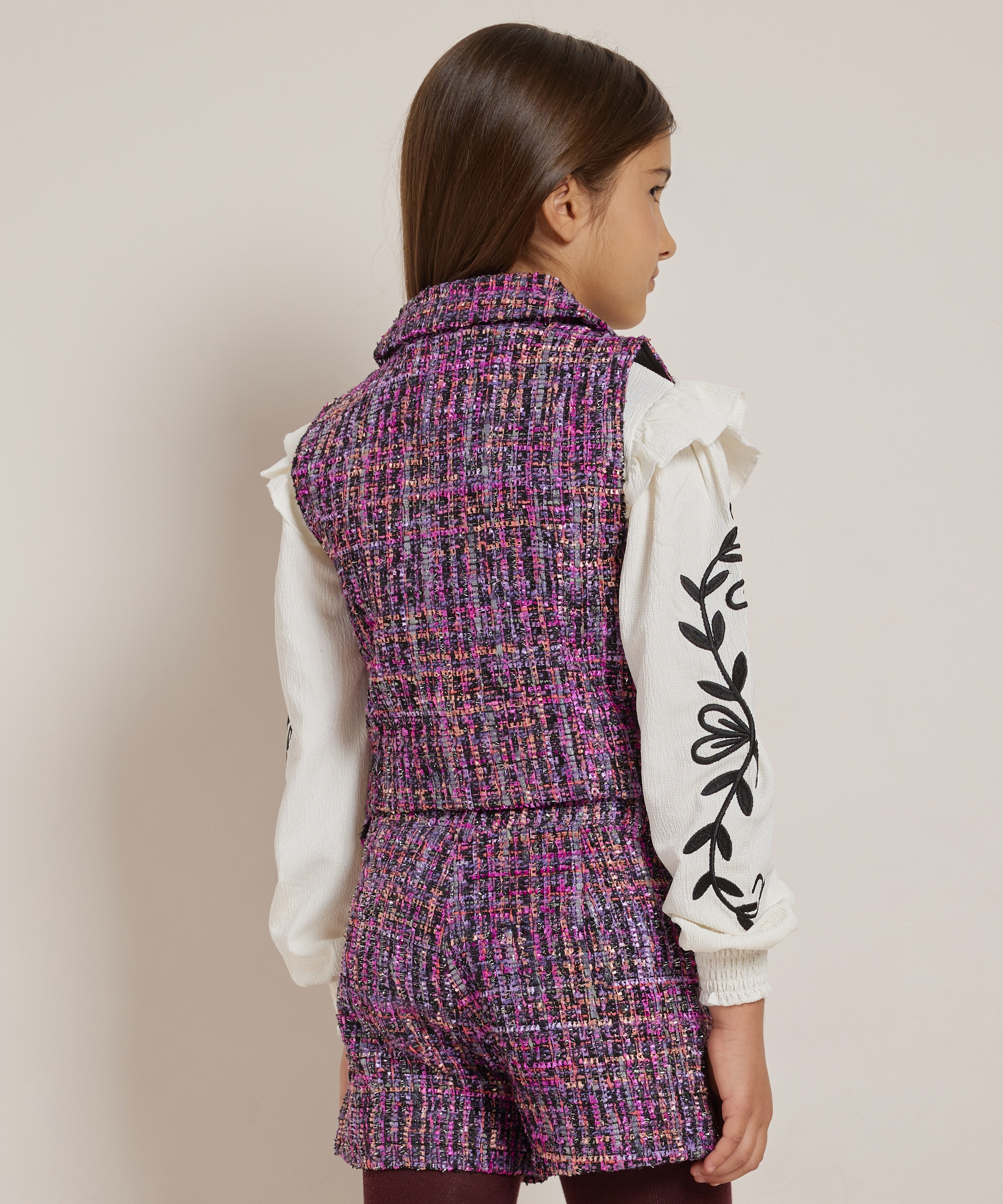 gilet met knopen