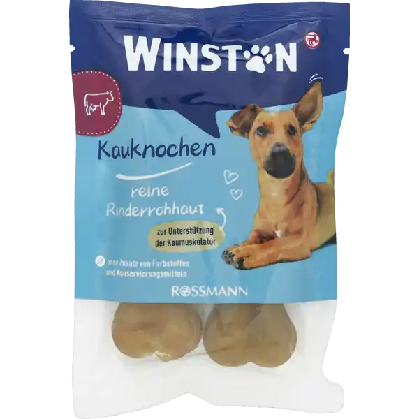 Kauknochen reine Rinderrohhaut