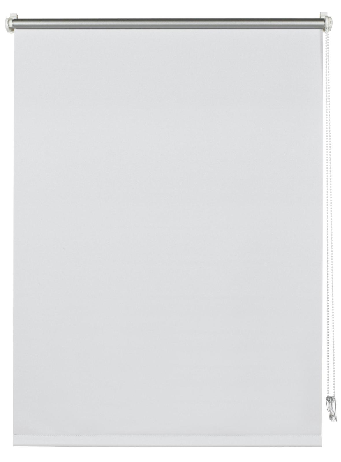 Thermo-Klemmrollo - weiß - abdunkelnd - 40x150 cm