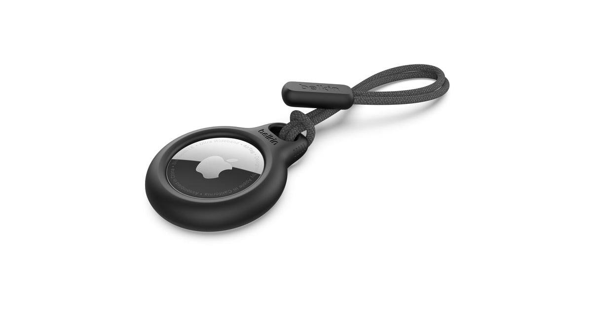 BelkinBeschermende houder met bandje voor AirTag tracker  (Zwart)
