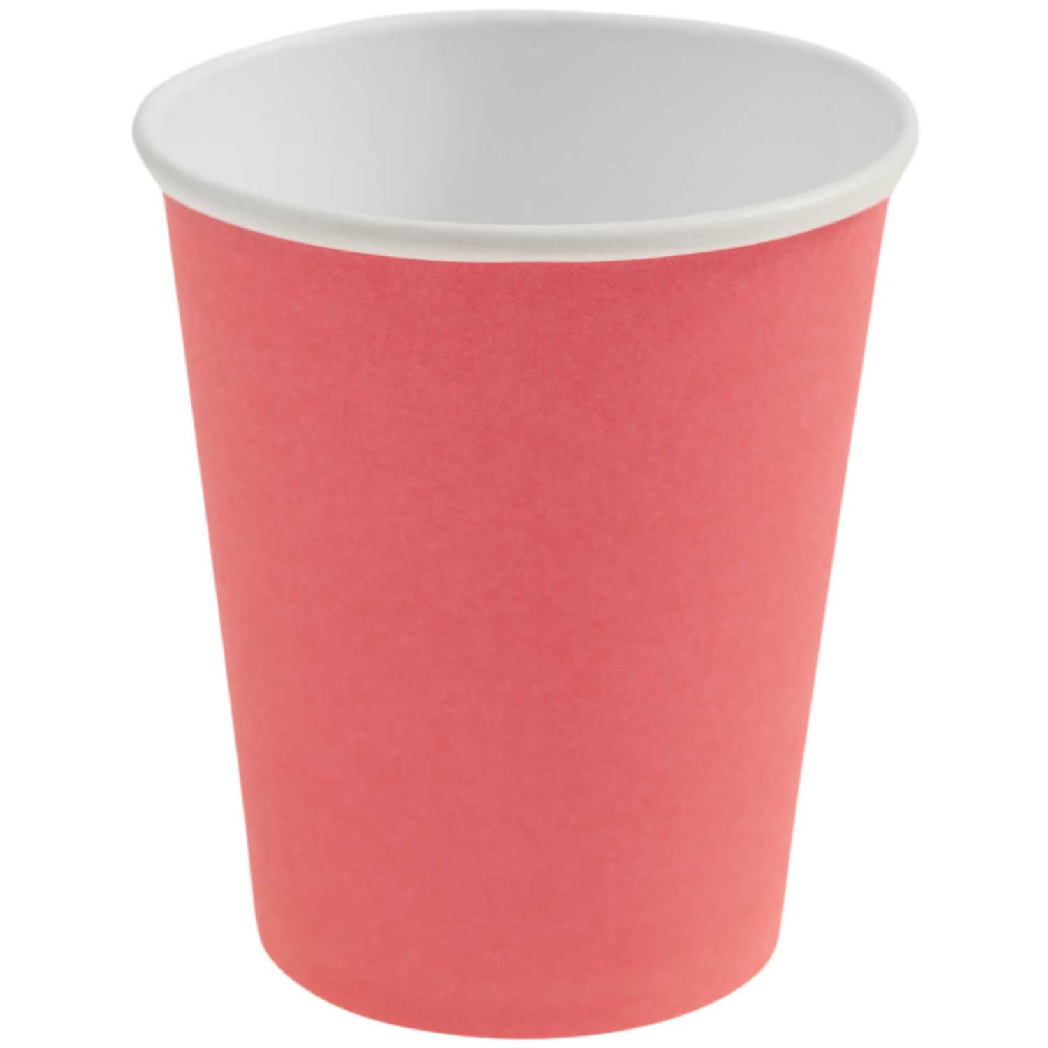 Pappbecher NEON 8-teilig in pink