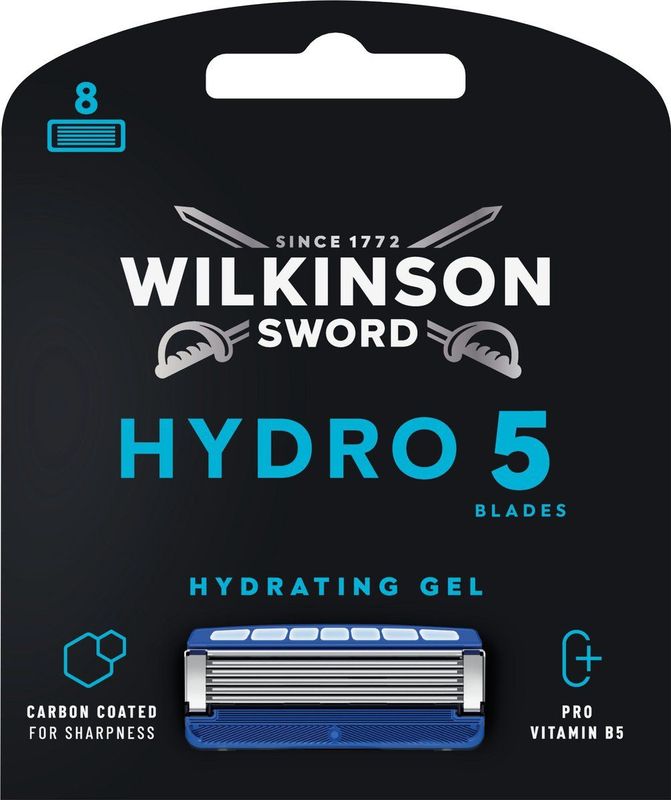 Wilkinson - Hydro 5 Skin Protection Scheermesjes - 8 Stuks - Gerecycled Papier