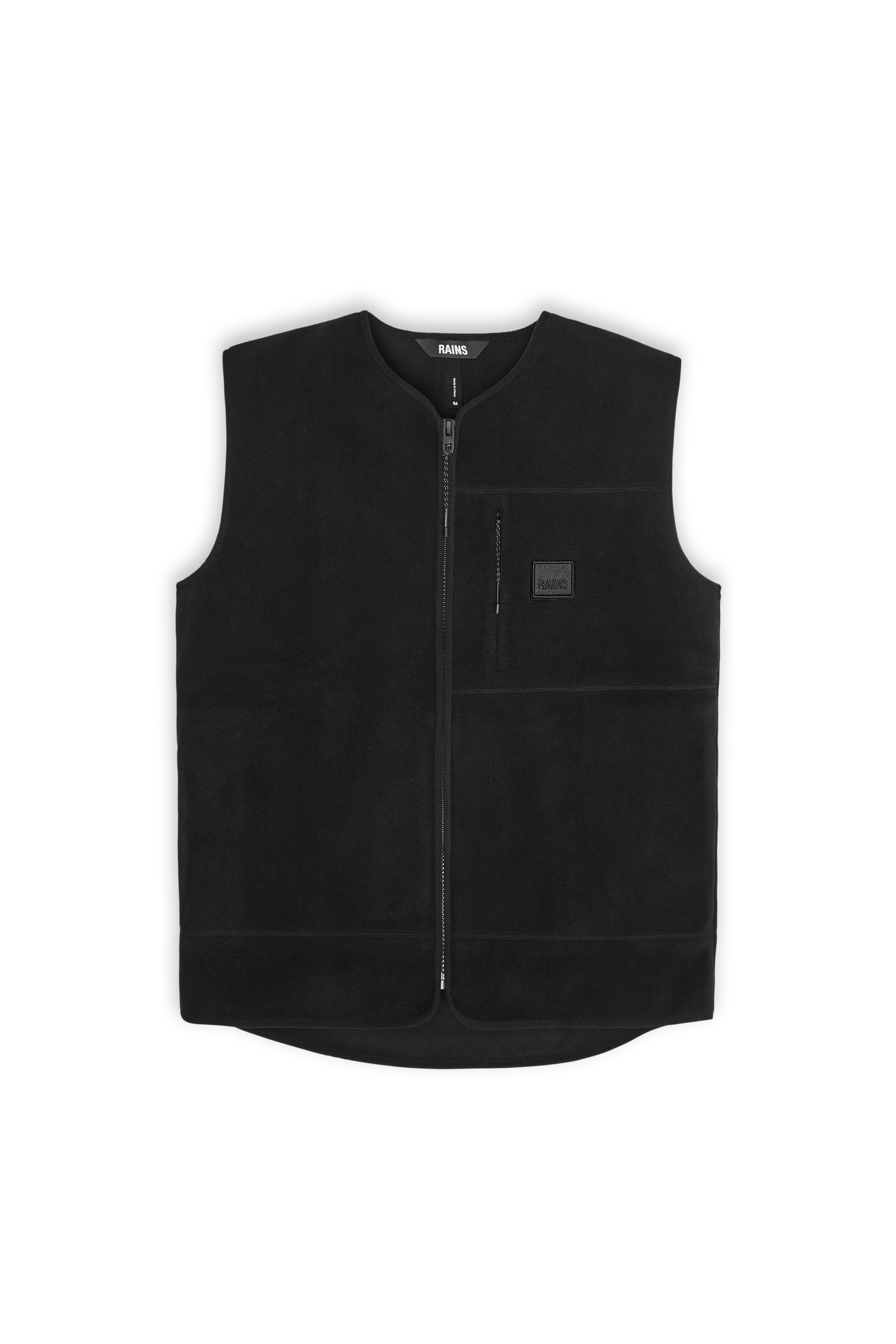 RAINS Veste sans manches Fleece Noir