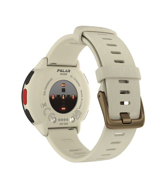 Pulsuhr / Tracker Polar Pacer cloud white S-L - 900102175