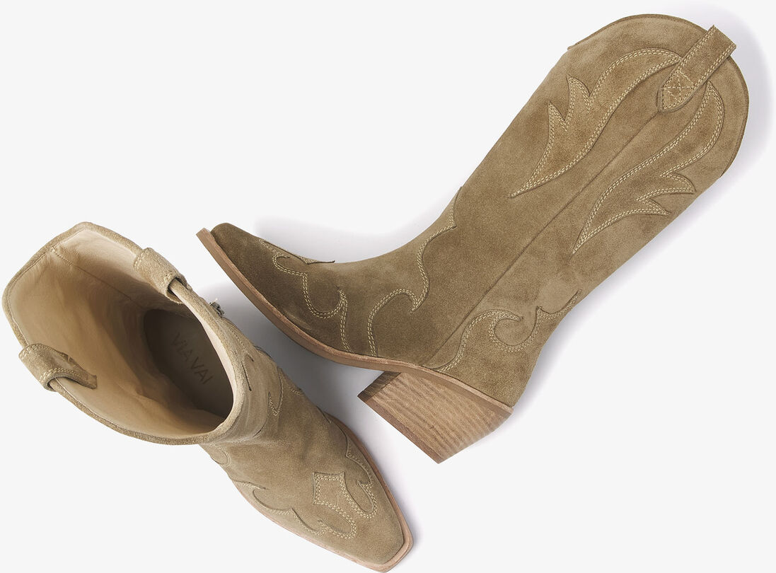 VIA VAI beige via vai cowboylaarzen eveline river