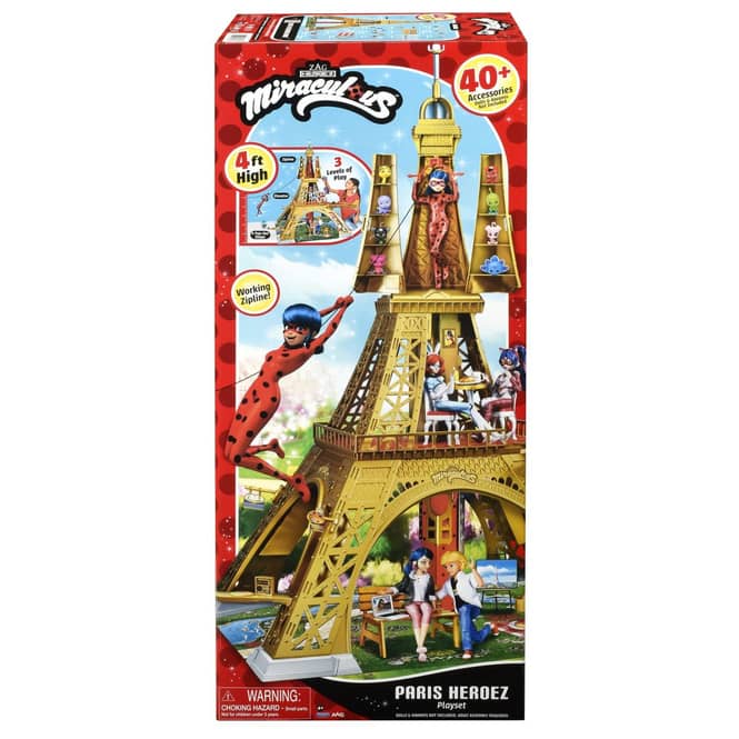 Miraculous - Spielset Eiffelturm Deluxe - ca. 1,30 m hoch