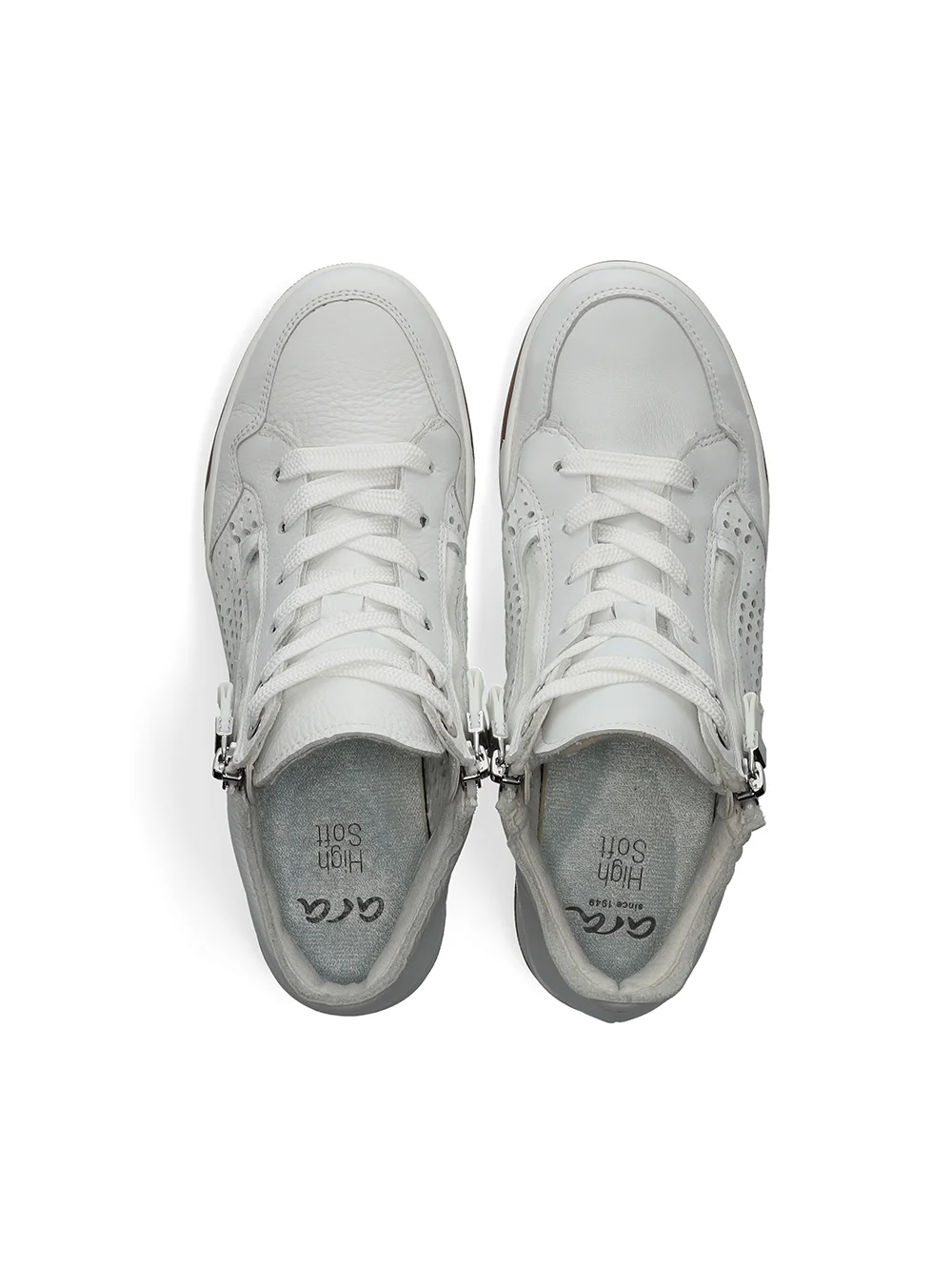 Hightop Sneaker Rom weiß