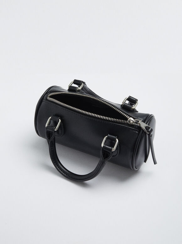 Mini Bolsa de Ombro - Preta