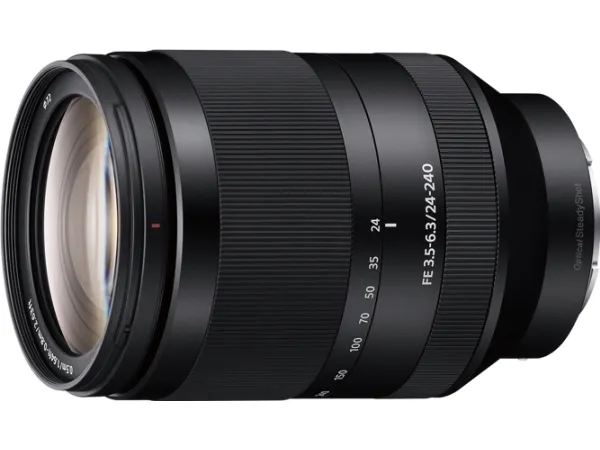 Sony SEL24240 - Zoomobjektiv - 24 mm - 240 mm - f/3.5-6.3 FE OSS - Sony E-mount - for Cinema Line; a VLOGCAM; a1; a1 II; a6700; a7 IV; a7C; a7C II; a7CR; a7R V; a7s III; a9 III