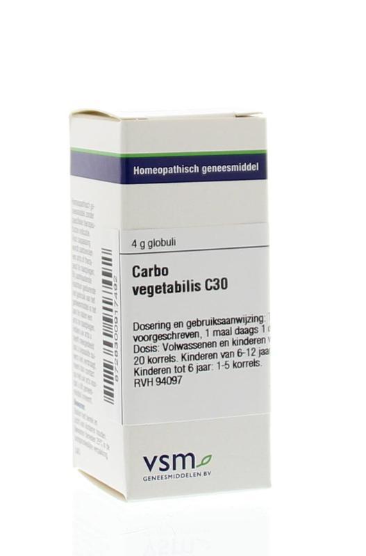 VSM Carbo vegetabilis C30 4g