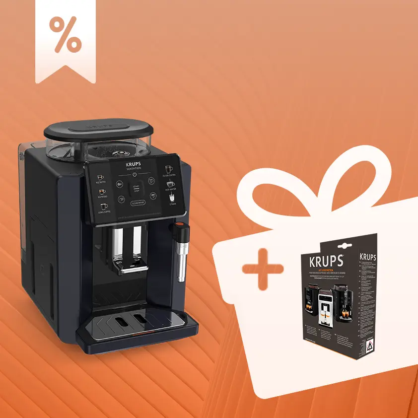 Set: Kaffeevollautomat Sensation und Reinigungsset