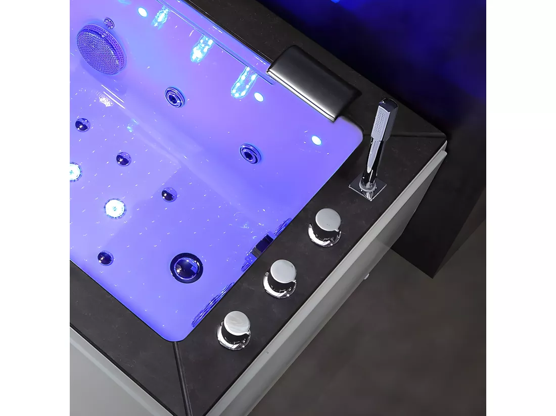 Baignoire balneo Lord Solo 1 place ZELAND® 170x75 - Droite