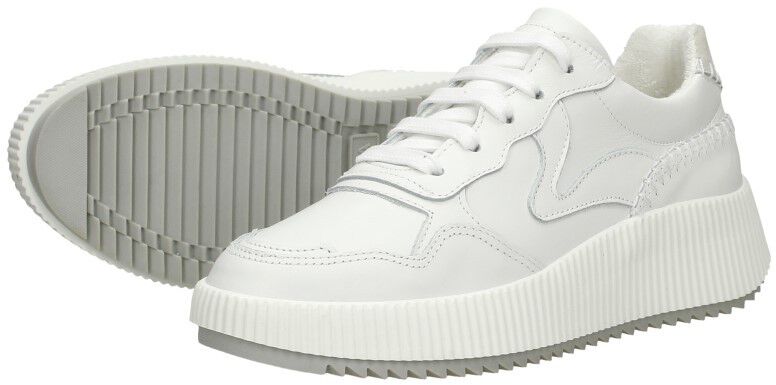 Palpa Veterschoenen Laag wit