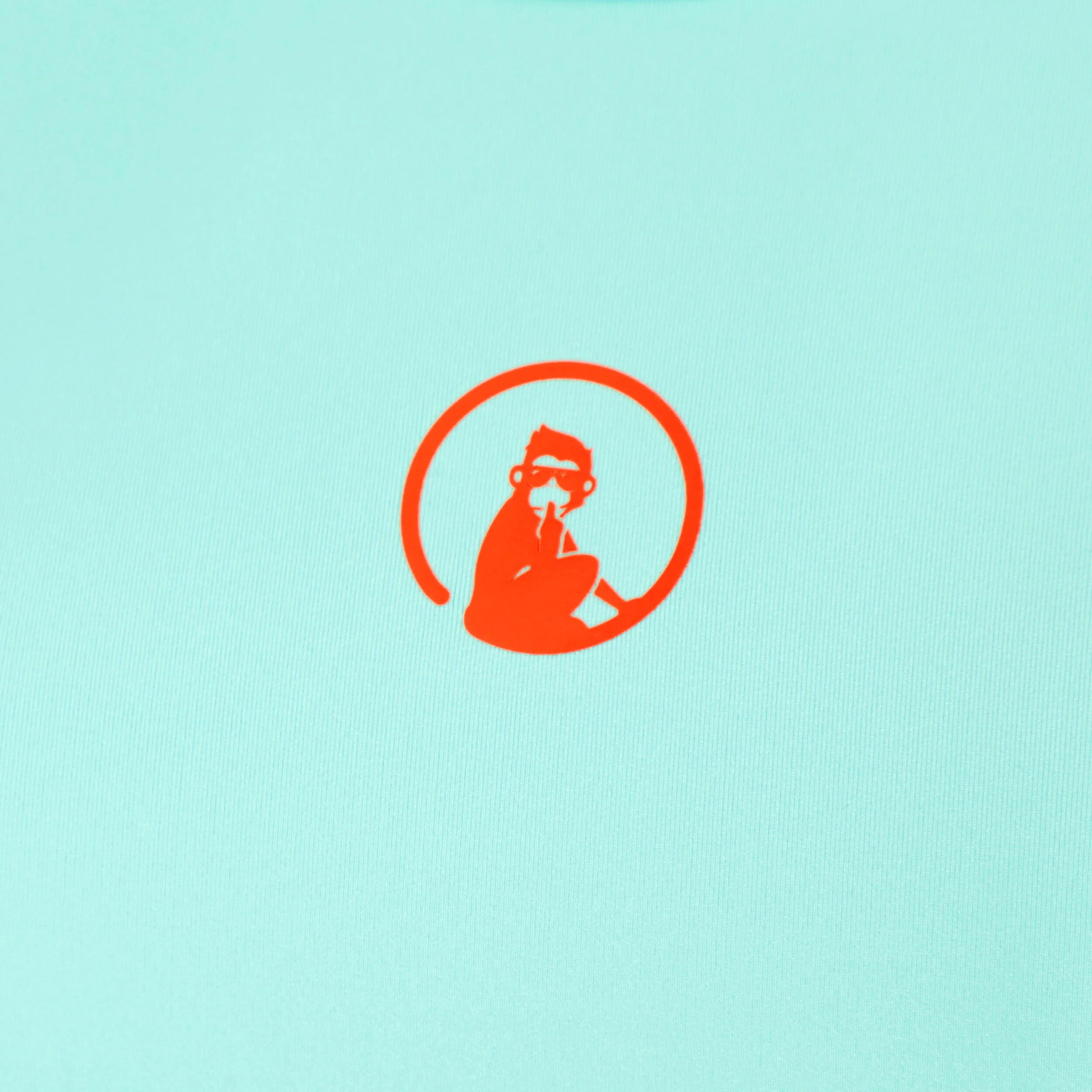 Quiet Please Wild Stripes Haut Manches Longues Femmes - Turquoise , Rouge