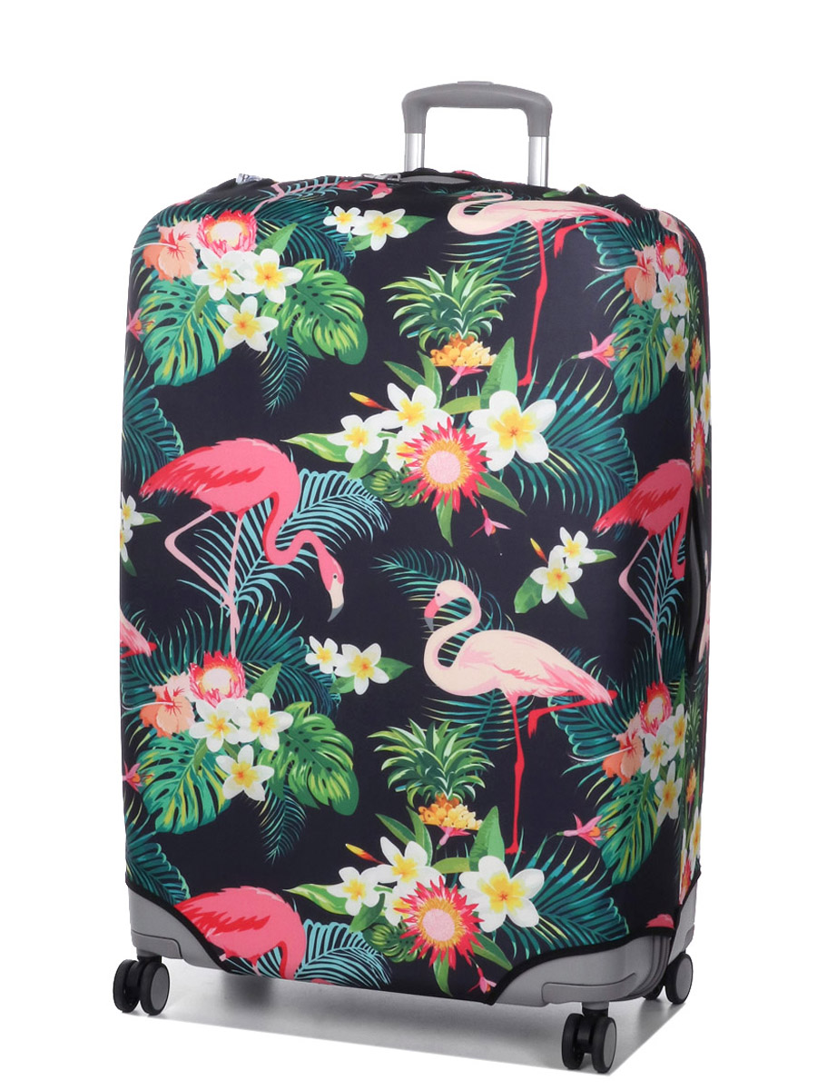 Housse de valise Periea Tropical Flamingo XL