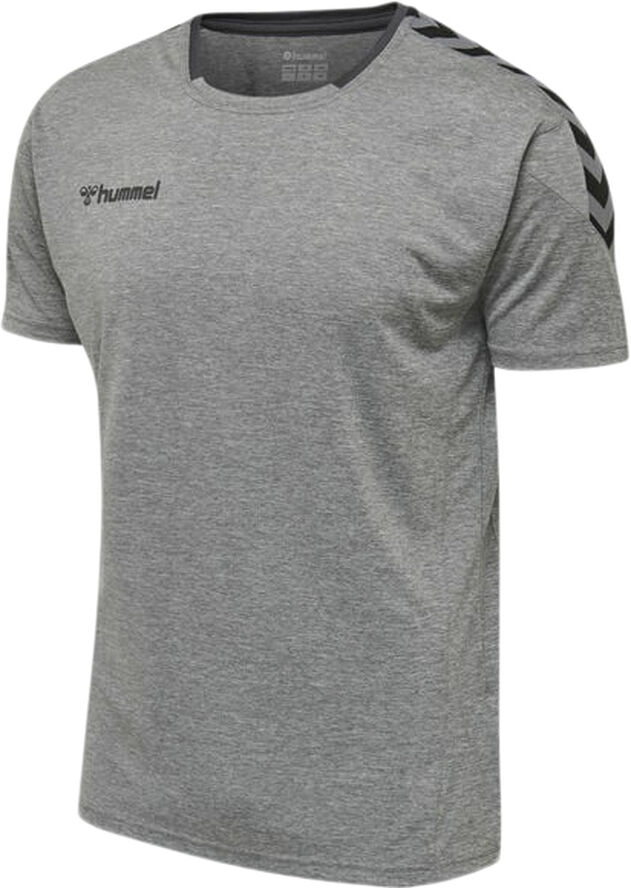 Hummel Authentic Poly trænings T-shirt Grå