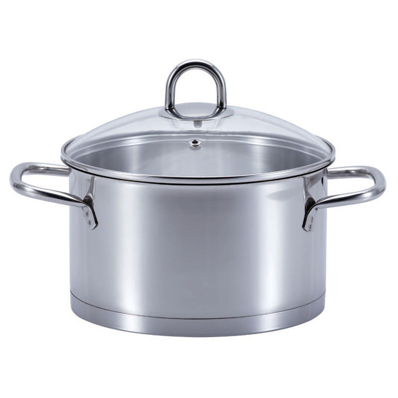 SSW Kitchen Q Profi Star Kochtopf mit Deckel, Edelstahl, Ø 16 cm, 1,9l