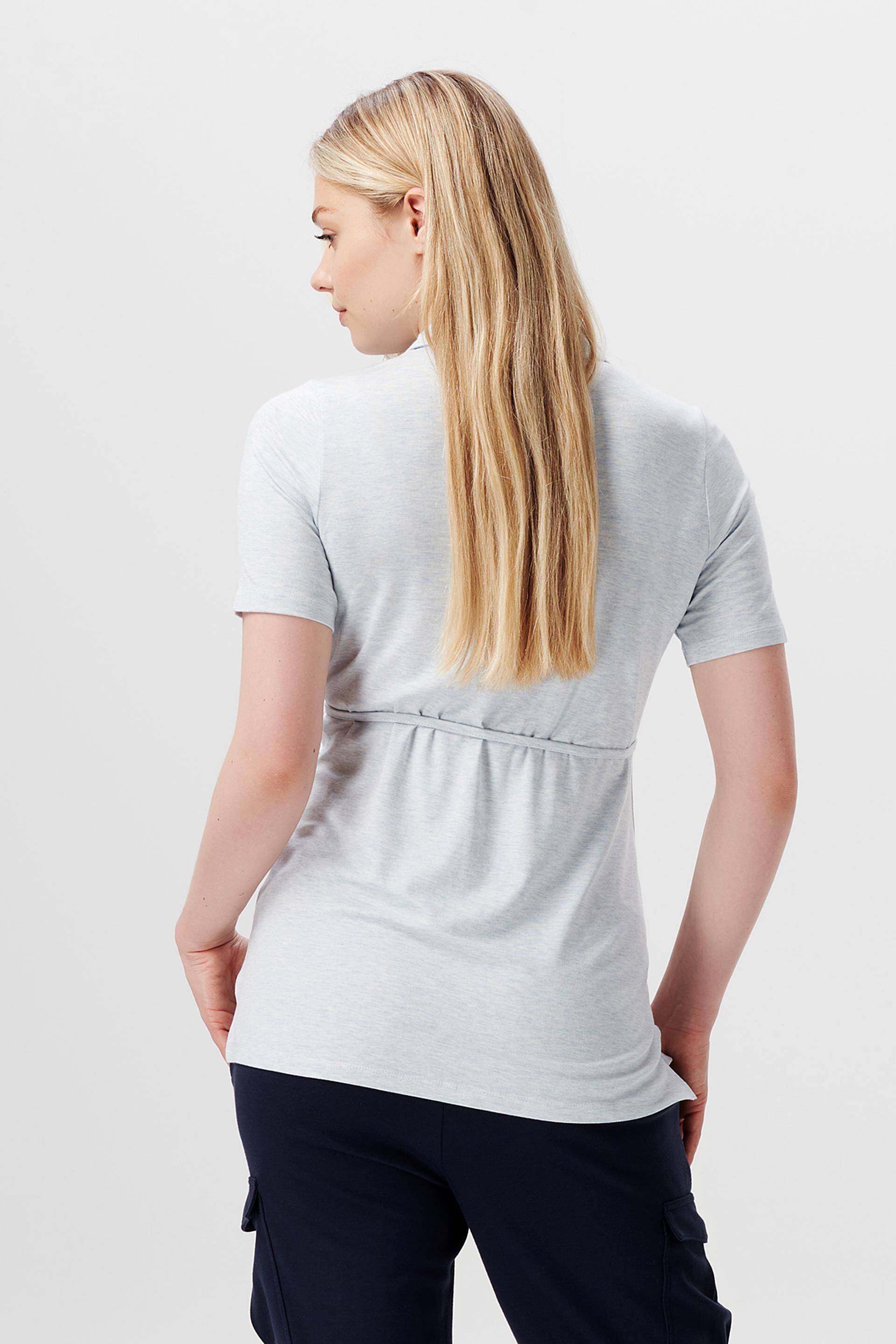 Blouse en jersey à ceinture amovible