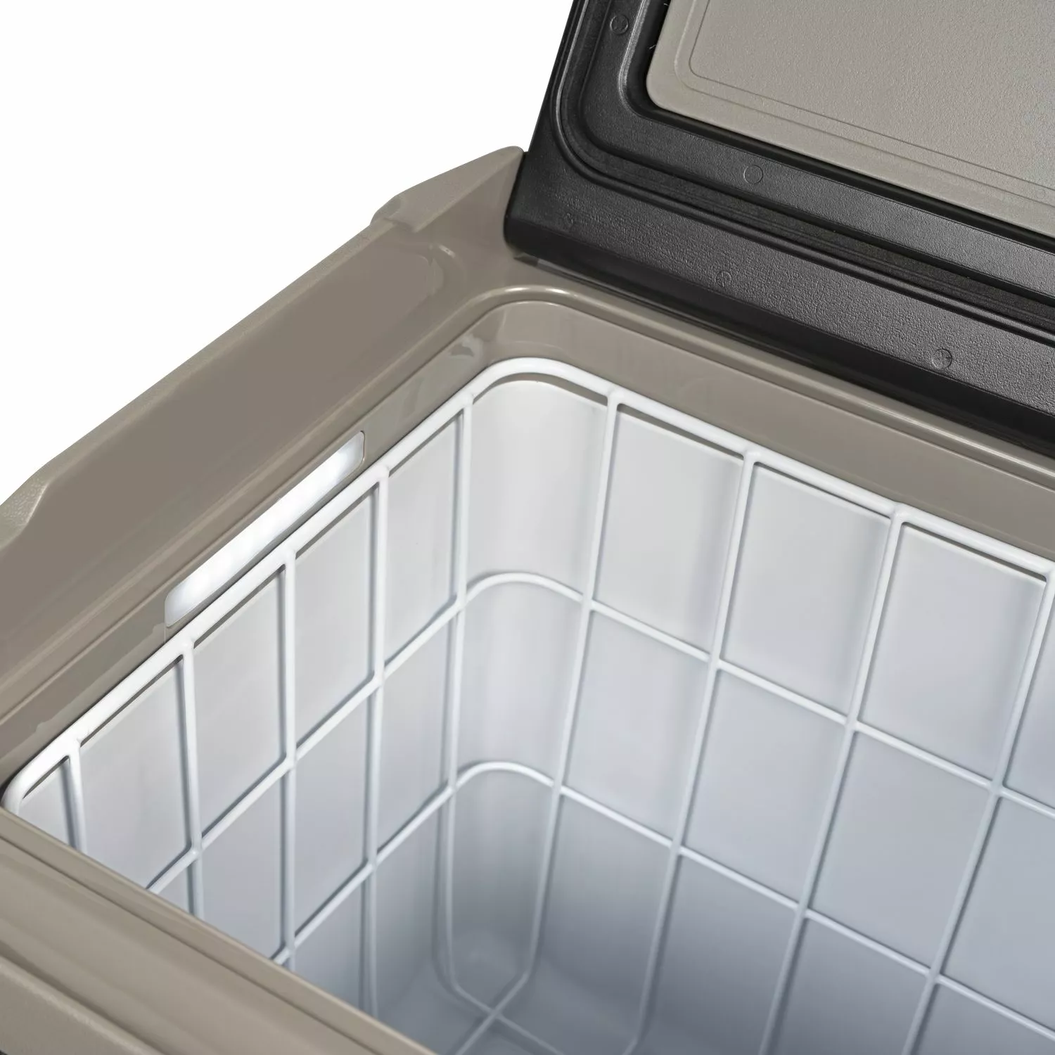 Steamy-E SECZGW61 Elektrische Compressor Koelbox op wielen Dual Zone - 61L