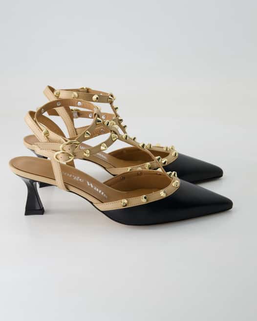 George Watts N202-100 Sandalen in Schwarz