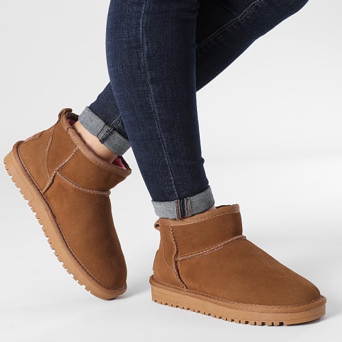 Bottines Femme Diss Funny PLS50509 Tobacco