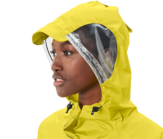 Unisex-Regenponcho mit Ärmeln