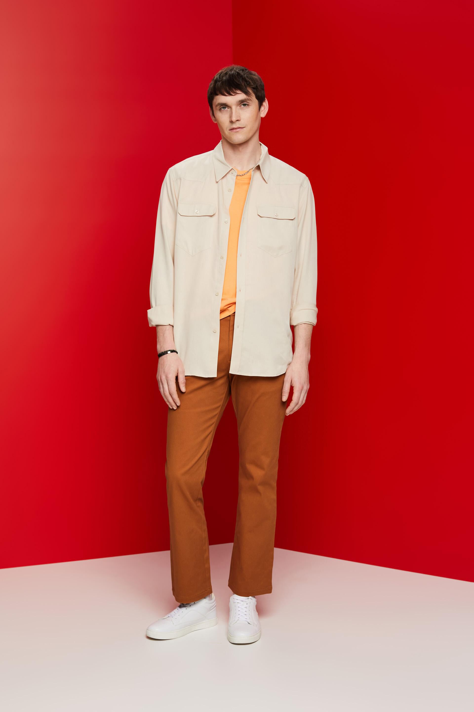 Chemise fluide en lyocell
